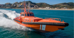 Maritime Rescue left Morocco the rescue of the last shipwreck on the Canary Islands route despite the pilot's doubts