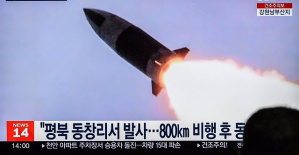 North Korea launches a long-range ballistic missile into the Sea of ​​Japan