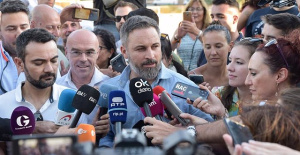 Abascal, "worried" that the PSOE talks about "overturning" in the elections because "it is capable of anything"
