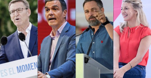 The campaign starts with Feijóo as the favorite in the polls and Sánchez trying to make a comeback