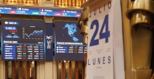 The Ibex 35 closes with a fall of 0.29% but maintains 9,500 points after the general elections
