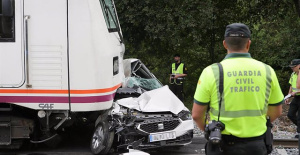 A second young man dies after the accident between a train and a car in Lugo