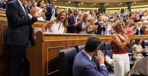 Francina Armengol, elected president of Congress with an absolute majority in the first vote