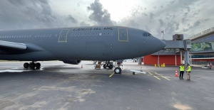 The plane with the Spaniards evacuated from Niger arrives in Spain
