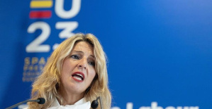 Yolanda Díaz assures that Sumar negotiates with the PSOE that the bank tax "stays"