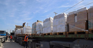 OCHA celebrates the passage of 33 trucks with supplies to Gaza, the largest delivery since the reopening of the Rafah crossing