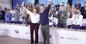 Feijóo confirms Gamarra as general secretary of the PP: "Now she is going to be full-time"