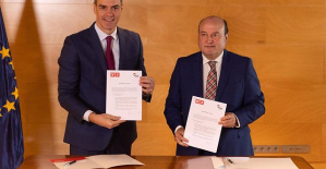The PSOE guarantees the PNV to transfer all pending powers and talk about the national recognition of Euskadi