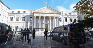 Congress will be armored with 1,600 police officers for Sánchez's investiture that starts this Wednesday