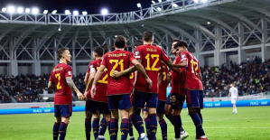 Spain thrashes Cyprus without breaking a sweat
