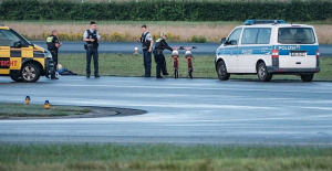 Hamburg airport closed by armed man holding his four-year-old daughter
