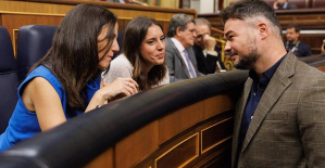 Rufián wants Podemos and ERC united to pressure the PSOE, but not an electoral coalition for the Europeans