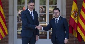 Sánchez and Aragonès meet today for the first time after the investiture with funding and amnesty on the table