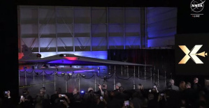 NASA presents its silent supersonic plane X59, which will fly this year