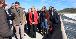Mazón, in favor of "water solidarity" after Ribera informed him that water will be transported from Sagunto to Catalonia