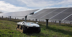 Iberdrola remotely operates a solar plant in Salamanca with the Antecursor II robot
