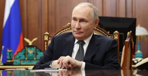 Putin wins the presidential election in Russia with 87 percent of the vote, according to provisional official data