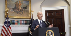 Biden announces that the US will launch humanitarian aid packages on Gaza