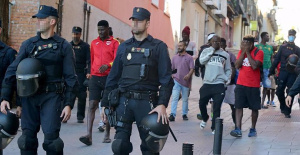 Interior opens an ex officio investigation into police action in Lavapiés (Madrid) after a "brawl"