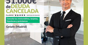 STATEMENT: Repair your Debt cancel €51,000 in Getafe (Madrid) with the Second Chance Law
